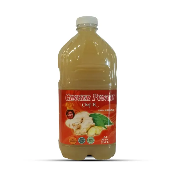 Chef K, Inc. | Ginger Punch – Classic Ginger Drink for Family Gatherings | 64 oz